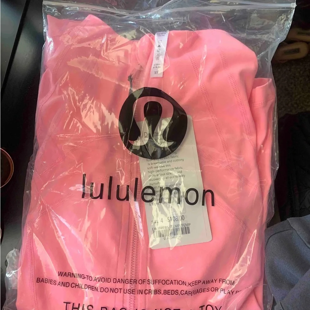 Lululemon Pink Jacket – Women’s Size Medium | Brand New, Cute & Comfy - Picture 4 of 4